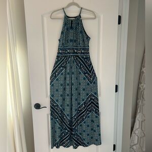 HALTER MAXI DRESS